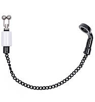 Індикатор клювання World4Carp Mini Hanger Kit black chain білий (white)