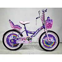 Дитячий велосипед X-Treme PRINCESS 16" фіолетовий