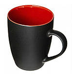 Кухоль керамічний World4Carp Black&Red Mug 350 ml, фото 3