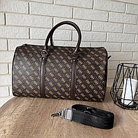 Жіноча сумка бежева, сумочка міська для залу фітнесу, дорожня