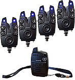 Набір сигналізаторів клювання World4Carp Sensor X 4+1, фото 10