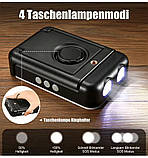 Кемпінговий LED-ліхтар акумуляторний з Power Bank 10000 mAh 1200 lm, фото 4