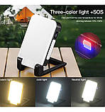 Кемпінговий LED-ліхтар акумуляторний з Power Bank 10000 mAh 1200 lm, фото 8