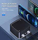 Багатофункціональний кемпінговий LED-ліхтар 3 в 1 з функцією Power Bank 18000 mAh 1200 lm, фото 4