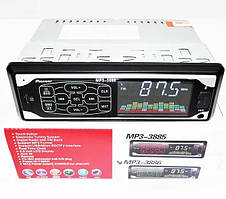 Автомагнітола MP3 3886 ISO 1DIN сенсорний дисплей 1DIN