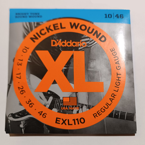 Струни для електрогітари D*ADDARIO EXL-110 BT 010-046, фото 1