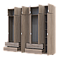 Розпашна Шафа для одягу Doros Лукас Дуб сонома 3+3 ДСП 270х50х240 (42005115), фото 3