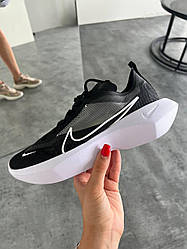 Жіночі стильні кросівки Nike Vista Lite Black White Взуття Найк Віста Лайт на літо легкі чорні з білим