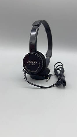 Навушники провідні JEDEL HS612 з мікрофоном для ПК смартфона MP3 плеєра чистий звук баси BF, фото 4