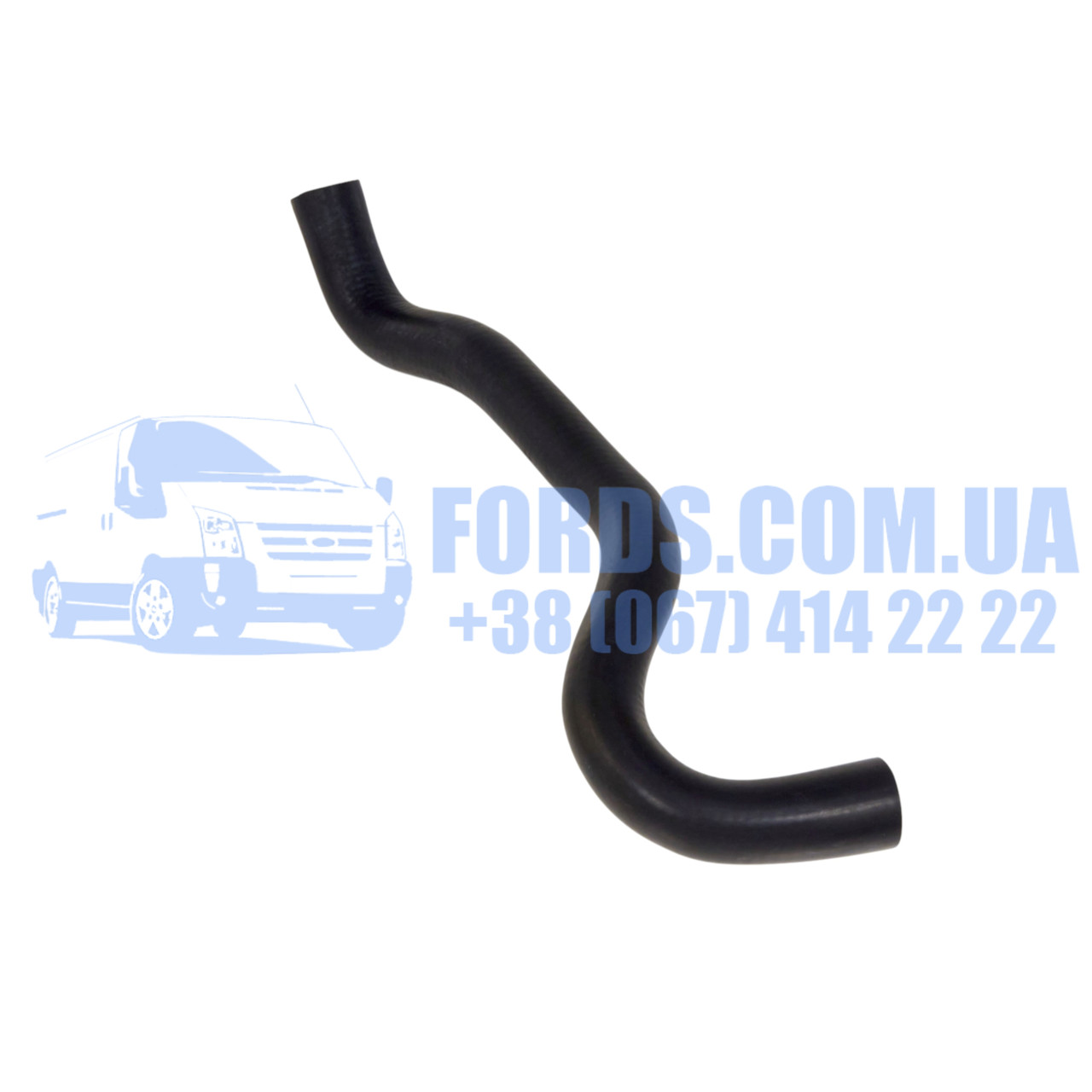 Патрубок радіатора нижній FORD FIESTA 2001-2012 (1.4TDCI) ONKA