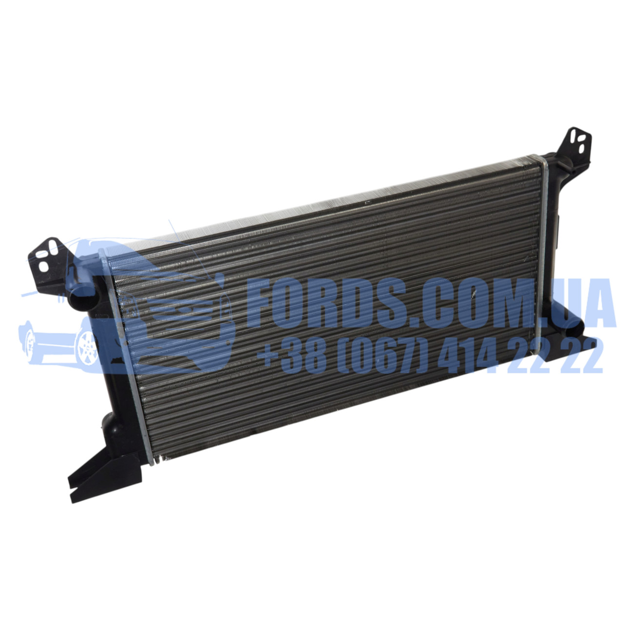 Радіатор двигуна FORD TRANSIT 1977-1994 (1.6 OHC/2.0 OHC/2.5 DI) (1040077/8MK376720201/D7G013TT) THERMOTEC, фото 1