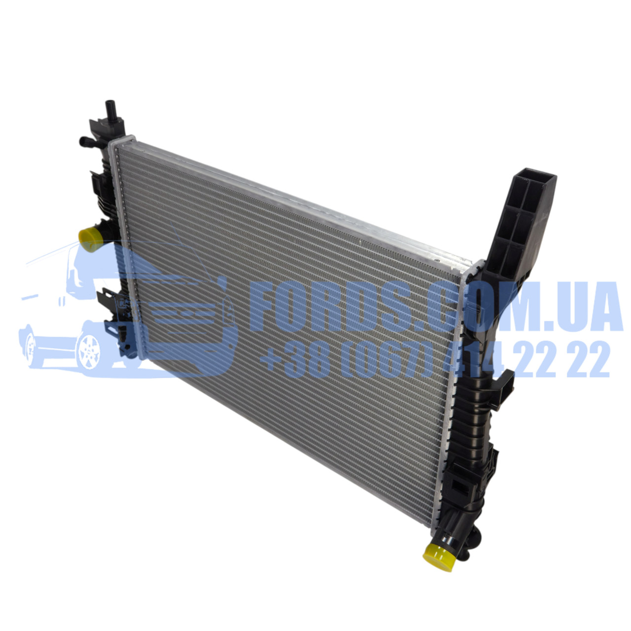 Радіатор двигуна FORD FOCUS C-MAX/KUGA/CONNECT 2013- (1.5 SOHC/1.6 TDCI) THERMOTEC