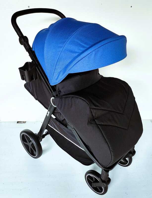 Візок прогулянковий дитячий "JOY" Sevillia S-64600 рама алюмінієва, футкавер, підсклянник, дощовик