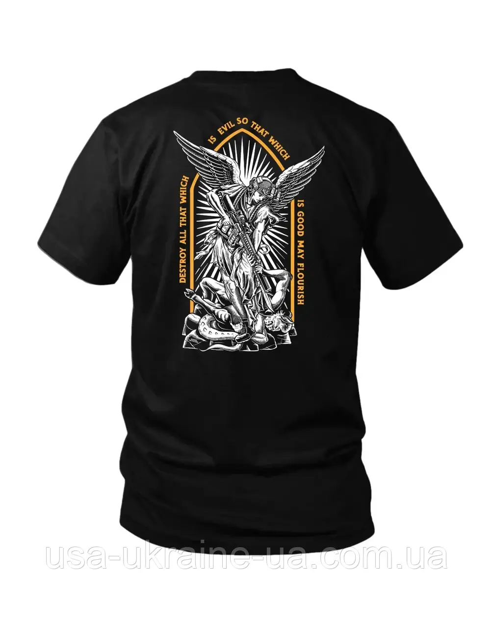 Тактична футболка Savage Tacticians 'Saint' тактичний янгол боротьба з демоном, фото 1