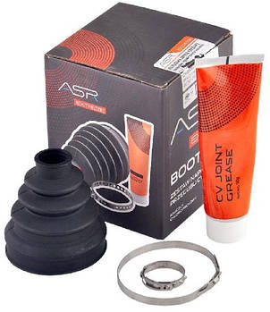 Пильник ШРКШа ВАЗ 2121-214, 2123 для карданного валу (пильник чорний з хомутами та мастилом) ASR EXTREME