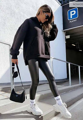 Жіночий чорний худі ,РОЗМІР ТІЛЬКИ 46