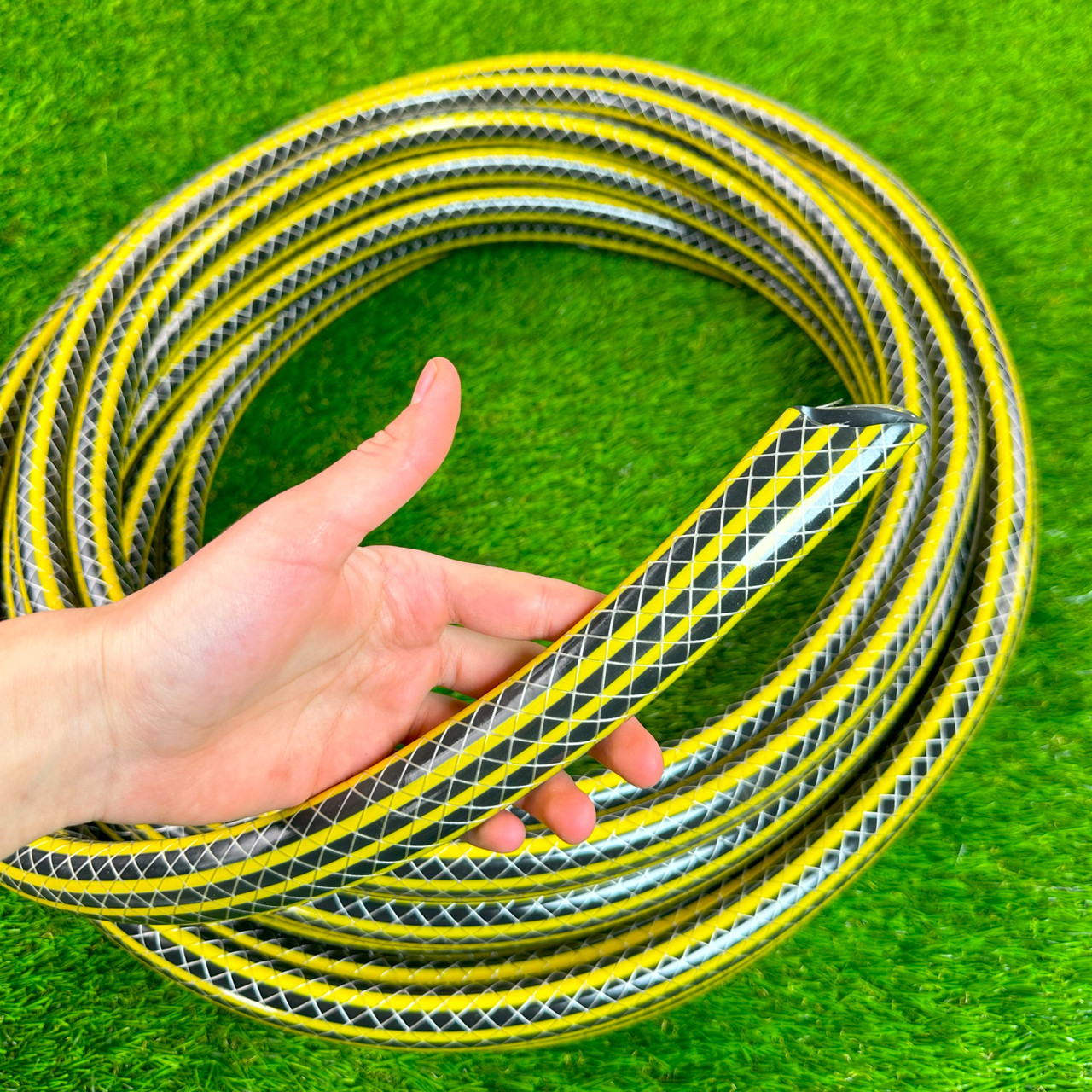 Армований силіконовий шланг Borika Rain 3/4" – 30 метрів для поливу