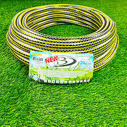 Поливальний шланг Borika Rain 3/4" 50 м – міцний, гнучкий, армований