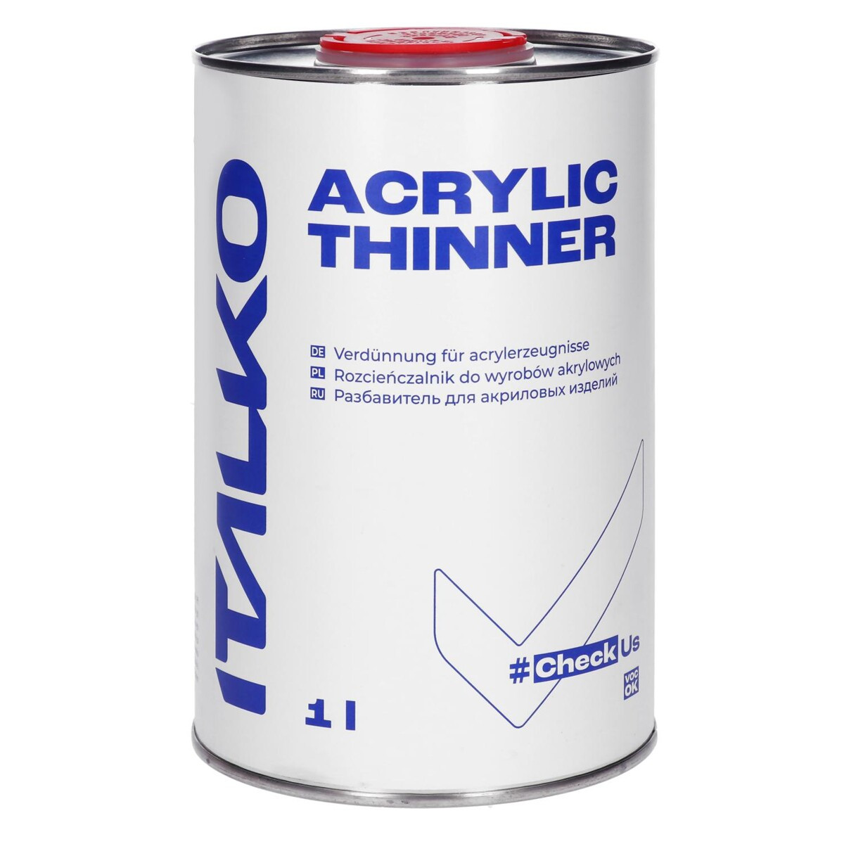 Акриловий розчинник Italko Acrylic Thinner 1 л, фото 1