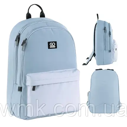 Рюкзак GoPack Education Teens GO25 140L 2 140 сіро блакитний, фото 1