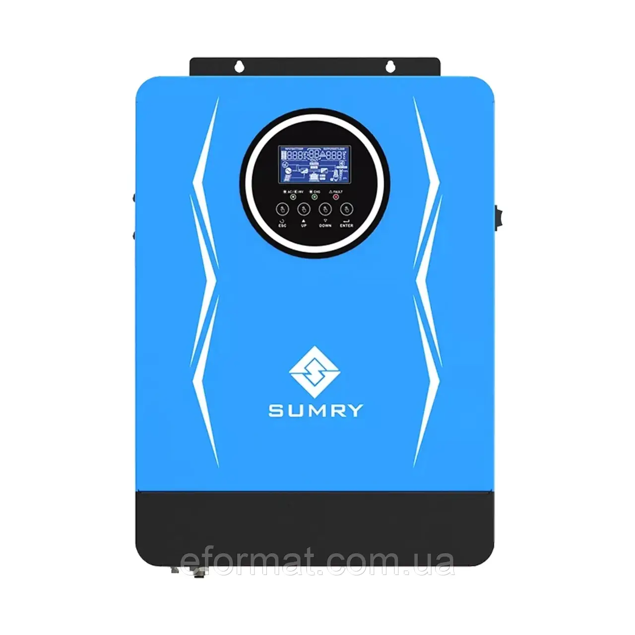 Автономний інвертор Sumry SP-4200H-24 3800 W 24 V 1 MPPT 220V Однофазний (SP-4200H-24)