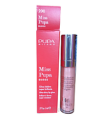 Блеск для губ Pupa Miss Pupa Gloss 200 Juicy Glaze 5 ml