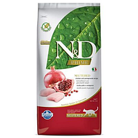 Беззерновий сухий корм Farmina N&D для стерилізованих дорослих котів, курка з гранатом 10 кг