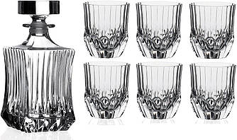 Набір з 7 предметів для віскі ADAGIO (Декантер 750 мл, склянки 350 мл) 73299020206 RCR