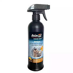 AnimAll (ЕнімАлл) Cleane Home Spray - Спрей для видалення запахів і плям, кориця з апельсином 500 мл
