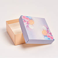 Подарункова коробка 150*150*70 Великодня