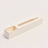 Коробка для Макарун із віконцем 300*55*60, фото 3