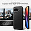 Чохол Spigen Liquid Air до Google Pixel 9a Matte Black (ACS09039), фото 7