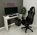 Геймерський комп'ютерний стіл, ігровий стіл з вирізом, стіл для ПК, фото 6