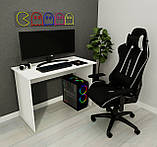 Геймерський комп'ютерний стіл, ігровий стіл з вирізом, стіл для ПК, фото 8
