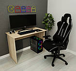 Геймерський комп'ютерний стіл, ігровий стіл з вирізом, стіл для ПК, фото 9