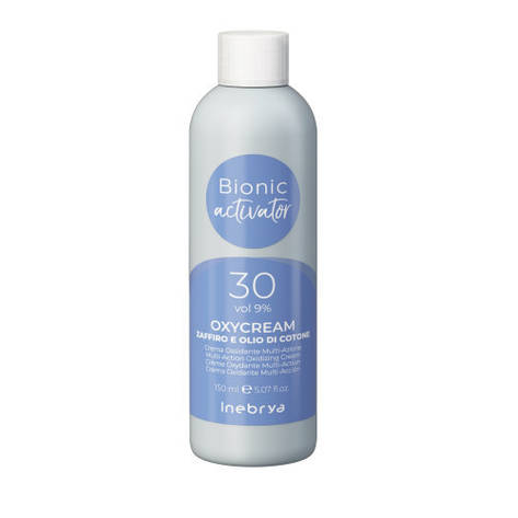 Крем-окислювач сапфір-кoлаген Inebrya Bionic 30 Vol Oxycream Zaffiro-Collagene 9% 150 мл (1001528), фото 1