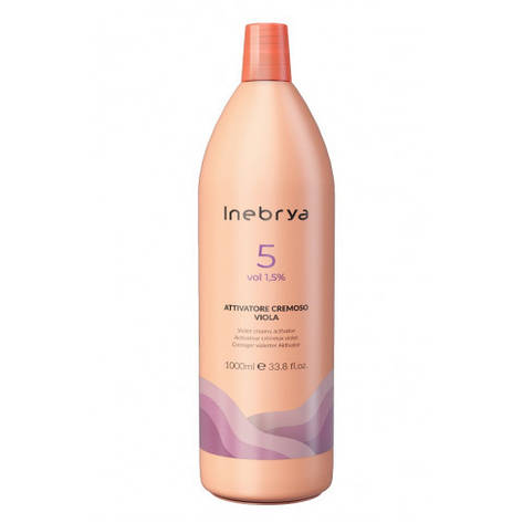Кремовий активатор 5 Vol Inebrya Violet Creamy Activator 15 % 1000мл (1026445), фото 1