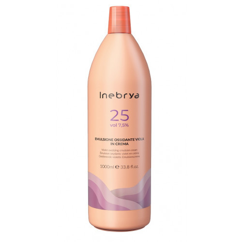 Окислювальна емульсія 25 Vol Inebrya Violet Oxydizing Emulsion Cream 75% 1000мл (1026446)