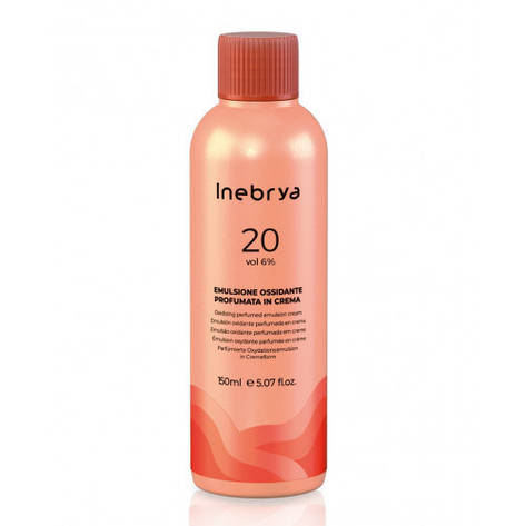 Парфумована окислювальна емульсія Inebrya Color 20 Vol Oxidizing Perfumed Emulsion Cream 6% 150 мл (1026300), фото 1