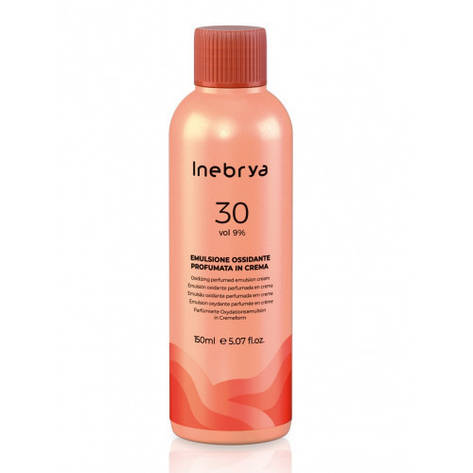 Парфумована окислювальна емульсія Inebrya Color 30 Vol Oxidizing Perfumed Emulsion Cream 9% 150 мл (1026301), фото 1