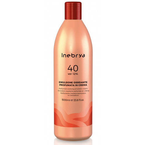 Парфумована окислювальна емульсія Inebrya Color 40 Vol Oxidizing Perfumed Emulsion Cream 12% 1000 мл (1006203), фото 1