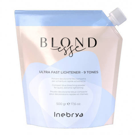 Cиня пудра для швидкого освiтлення Inebrya Blondesse Ultra Fast Lightener - 9 Tones 500 г (1026150), фото 1