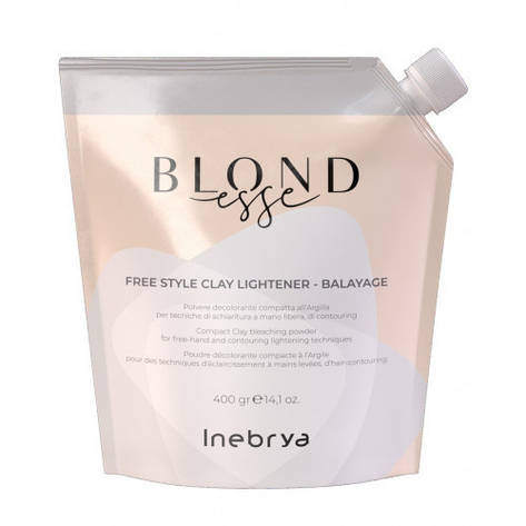 Знебарвлююча глина Inebrya Blondesse Free Style Clay Light - Balayage-5 Tones 400 г (1026151), фото 1
