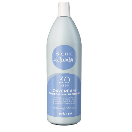 Крем-окислювач сапфір-кoлаген Inebrya Bionic 30 Vol Oxycream Zaffiro-Collagene 9% 1000 мл (1001524)