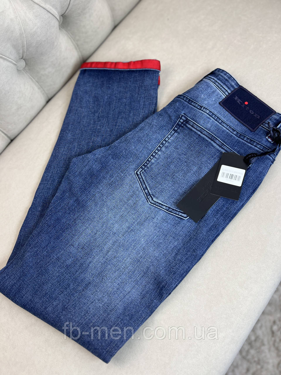 Джинси сині Kiton Blue якість Преміум