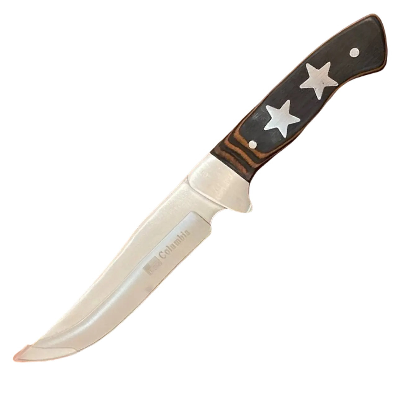 Мисливський ніж Columbia 173 із Чохлом 30см Brown (7_02189)