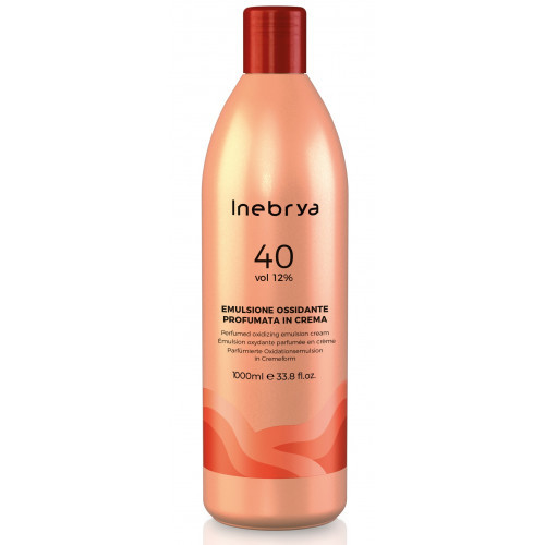 Парфумована окислювальна емульсія Inebrya Color 40 Vol Oxidizing Perfumed Emulsion Cream 12% 1000 мл (1006203)