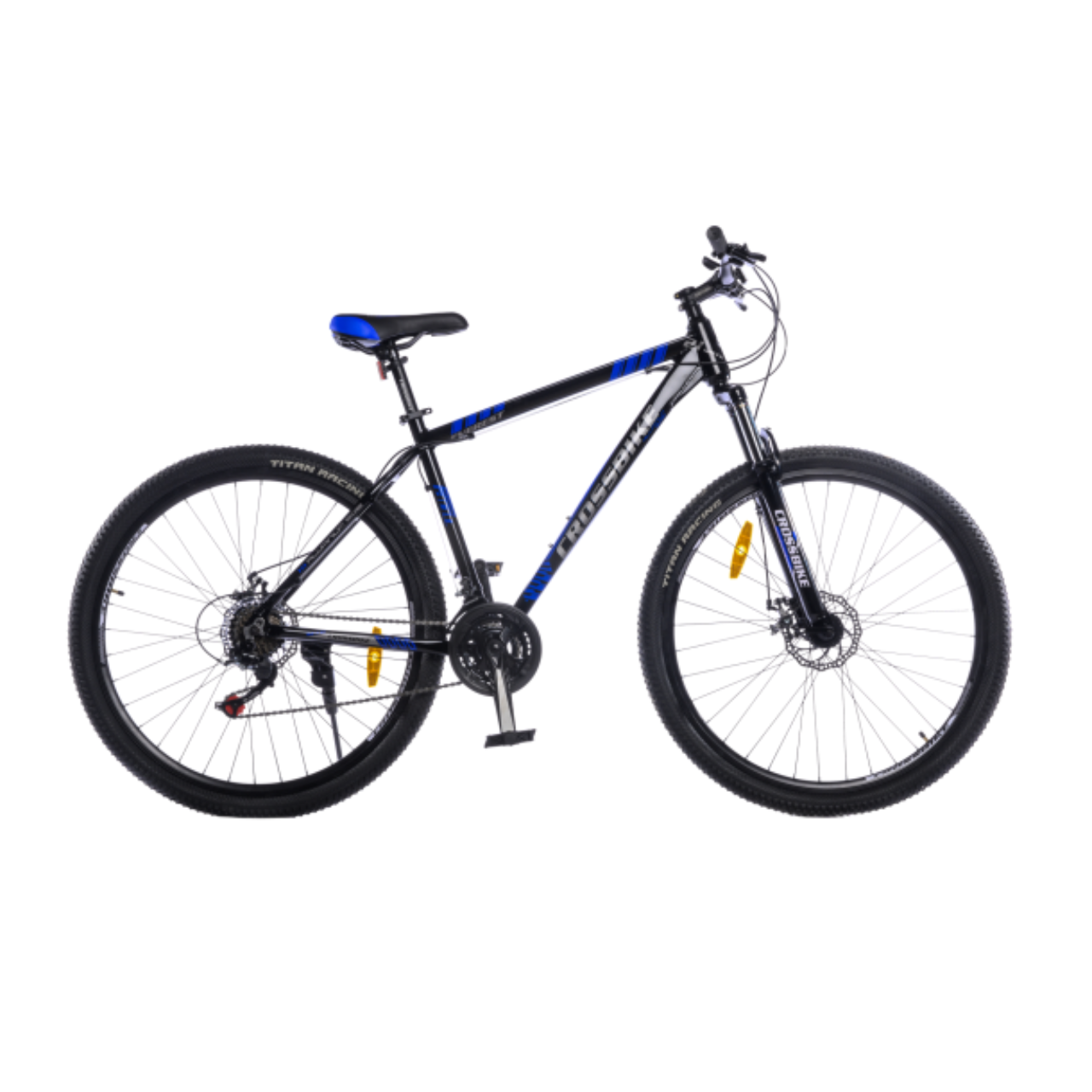Велосипед CrossBike 29" Everest 2025 Рама-19" black-blue