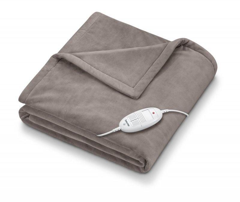 Ковдра beurer hd 75 cosy warming 130x180 см коричнева, фото 1