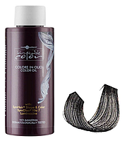 Олія для фарбування без аміаку Hair Company Inimitable Color Oil 6.12 світлий гематит темно-русявий 100 мл